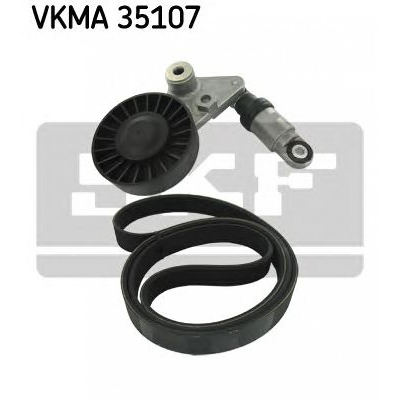VKMA 35107 SKF Комплект доріжкового ремня (ролик, ремінь)